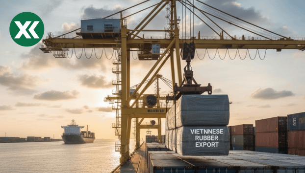 xuất khẩu cao su