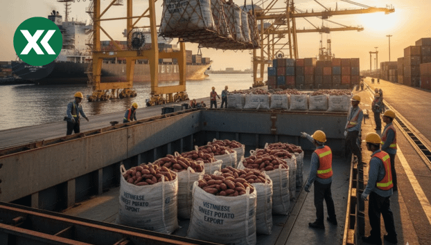 xuất khẩu khoai lang
